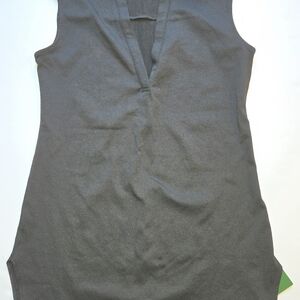 HALARA Black Textured Sleeveless Tank